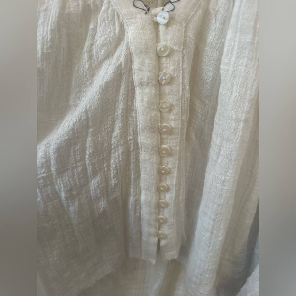 Free People Embroidered Flowy - Picture 4 of 9